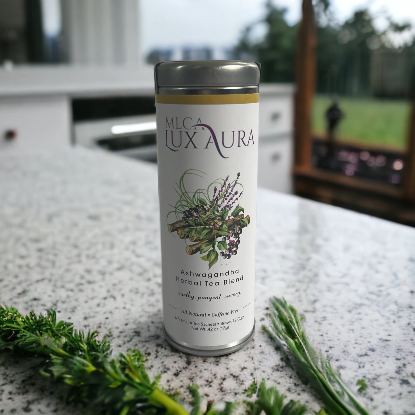 Ashwagandha Herbal Tea Blend (Caffeine Free)