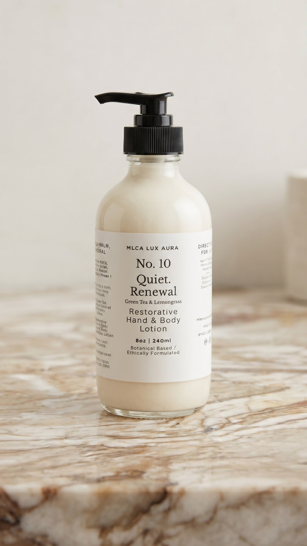 No. 10 Quiet Renewal | Green Tea & Lemongrass Restorative Hand & Body Lotion