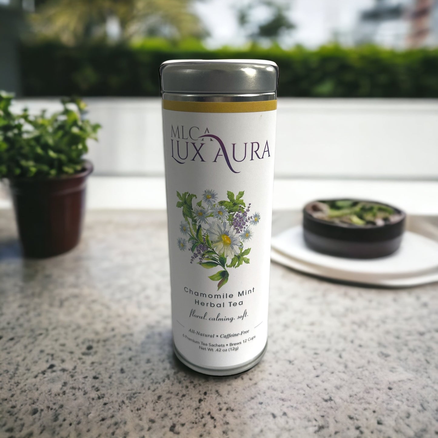 Chamomile Mint Herbal Tea (Caffeine Free)