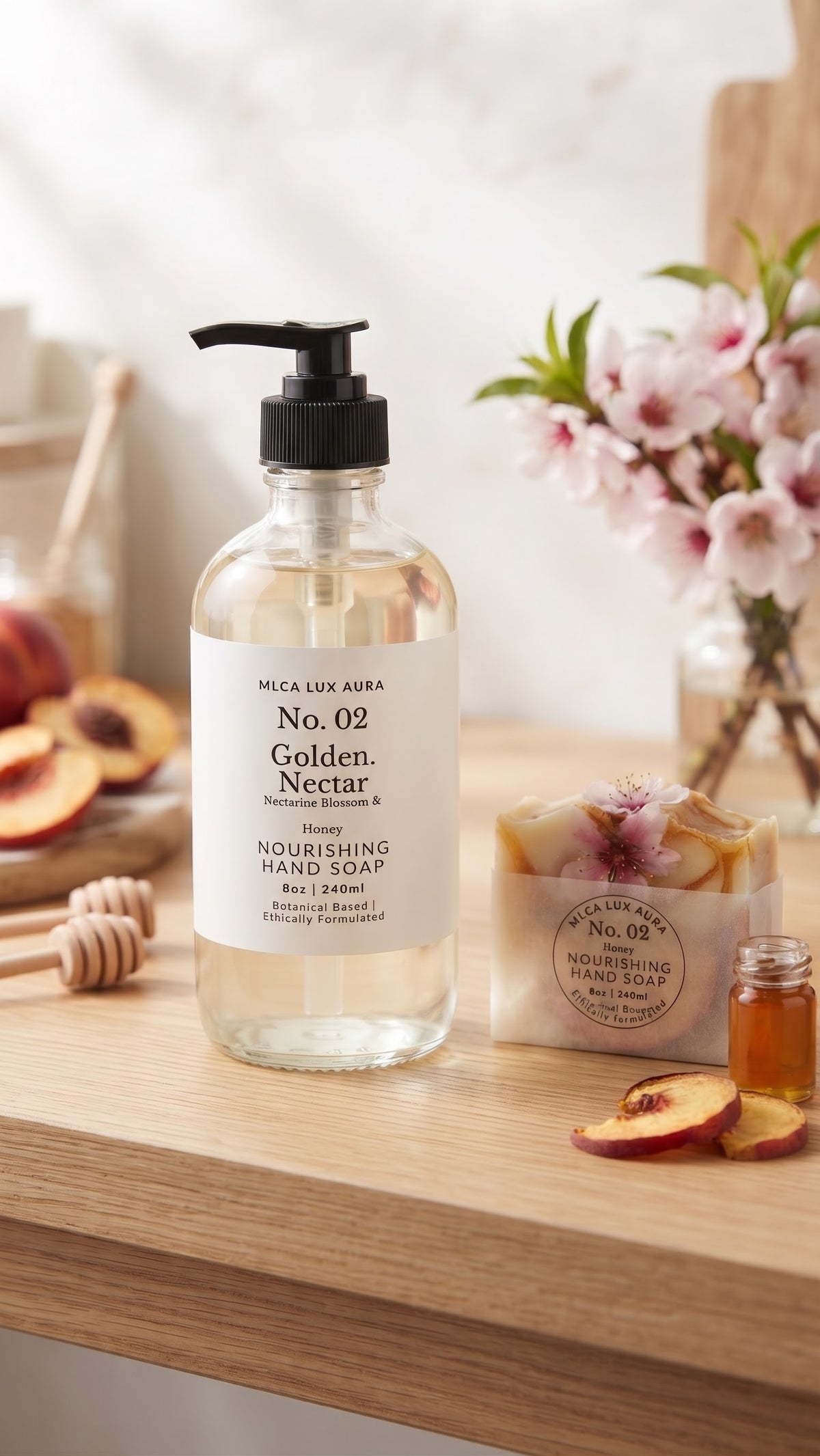 No. 02 Golden Nectar| Nectarine Blossom Honey