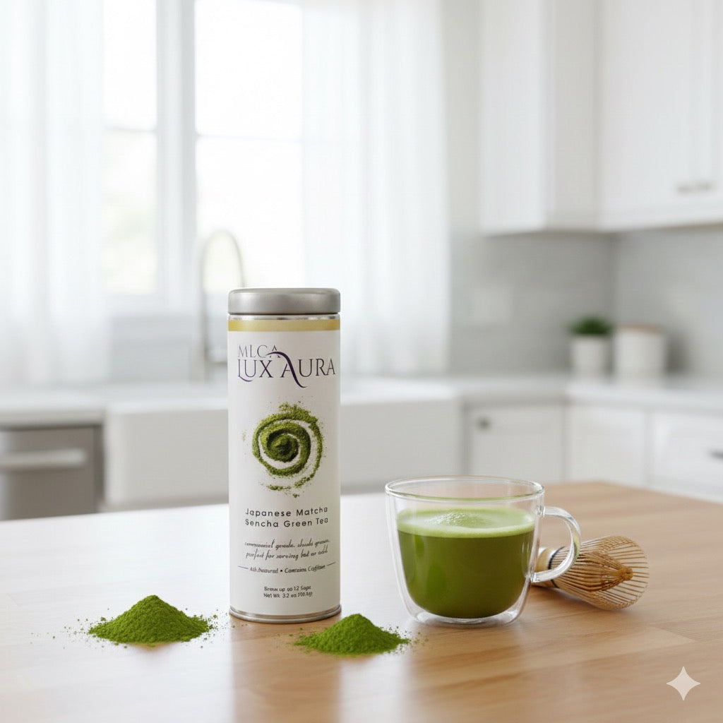 Japanese Matcha Sencha Green Tea (Caffeinated)