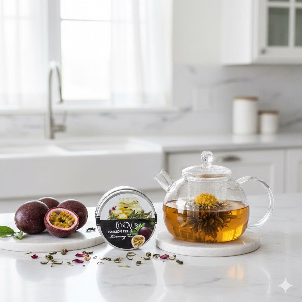 Passion Fruit Blooming Tea (Caffeinated)