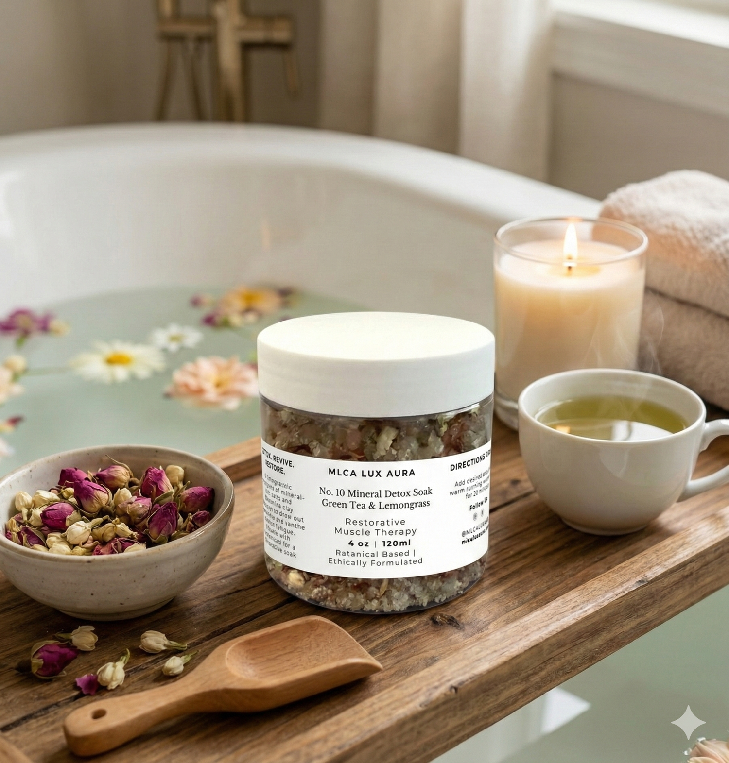 Formula No. 10 | Mineral Detox Soak (Green Tea &amp; Lemongrass)