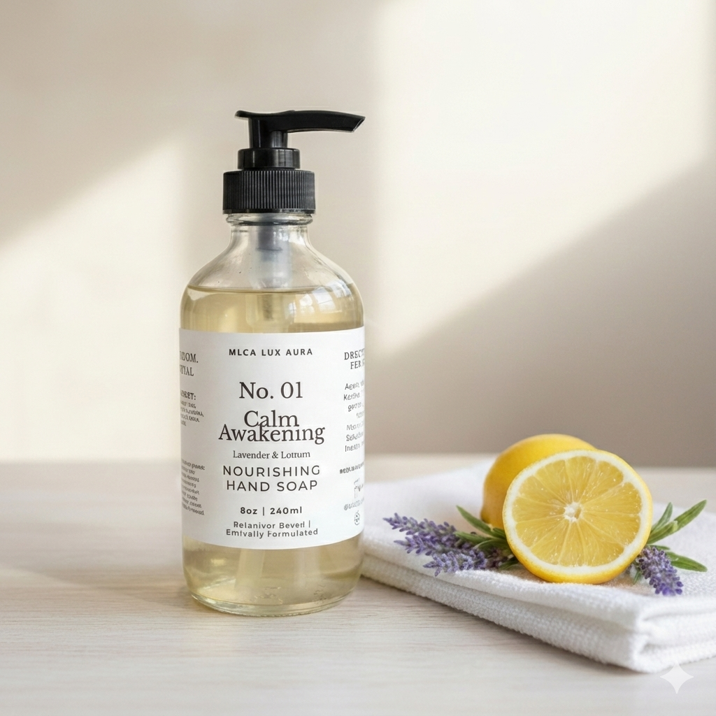 No. 01 Calm Awakening | Lemon &amp; Lavender Nourishing Hand Wash